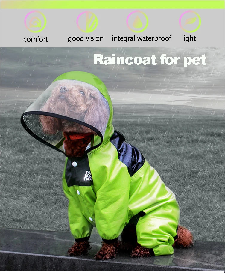 Pet Water Resistant Raincoat