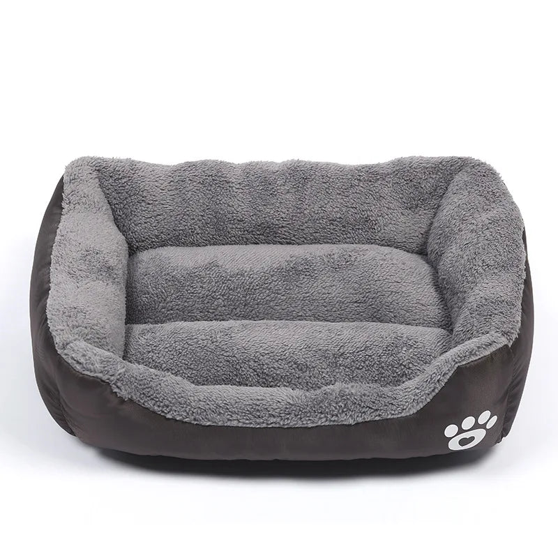 Large Pet Square Plush Washable Mattress