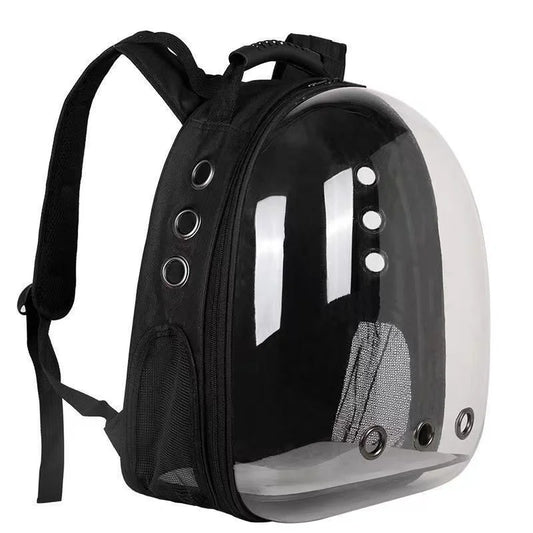 Portable Cat Backpack Carrier – Transparent Capsule Design