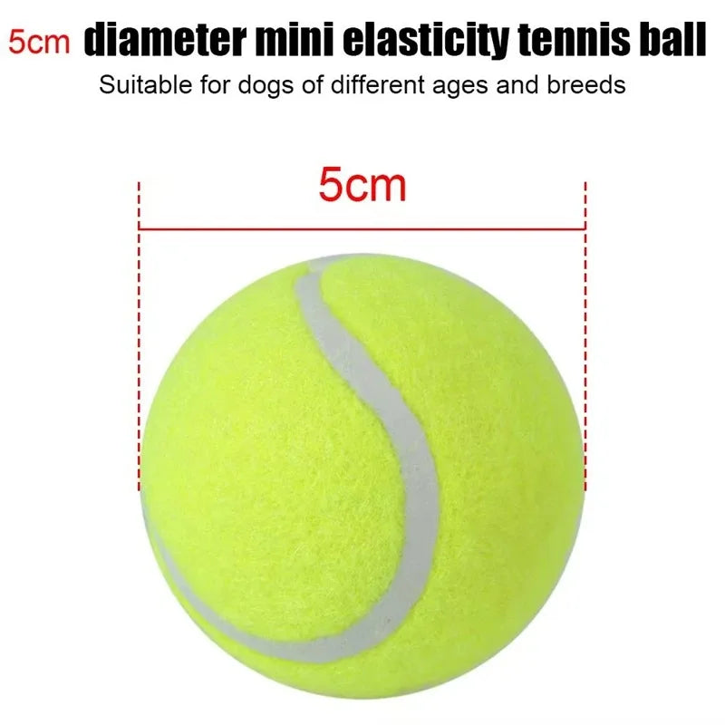 Automatic Dog Tennis Ball Launcher Rechargeable Catapult 6 Ball