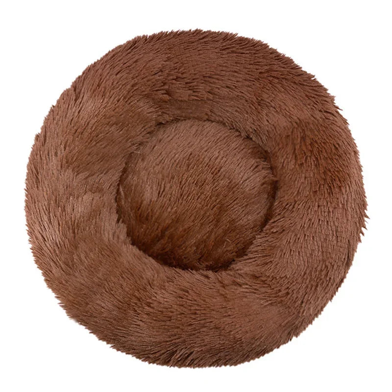 Round Pet Bed for Large Dog - Super Soft