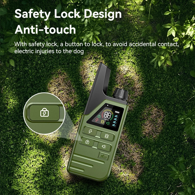 Electric Dog Training Bark Stop Collar With Remote Control