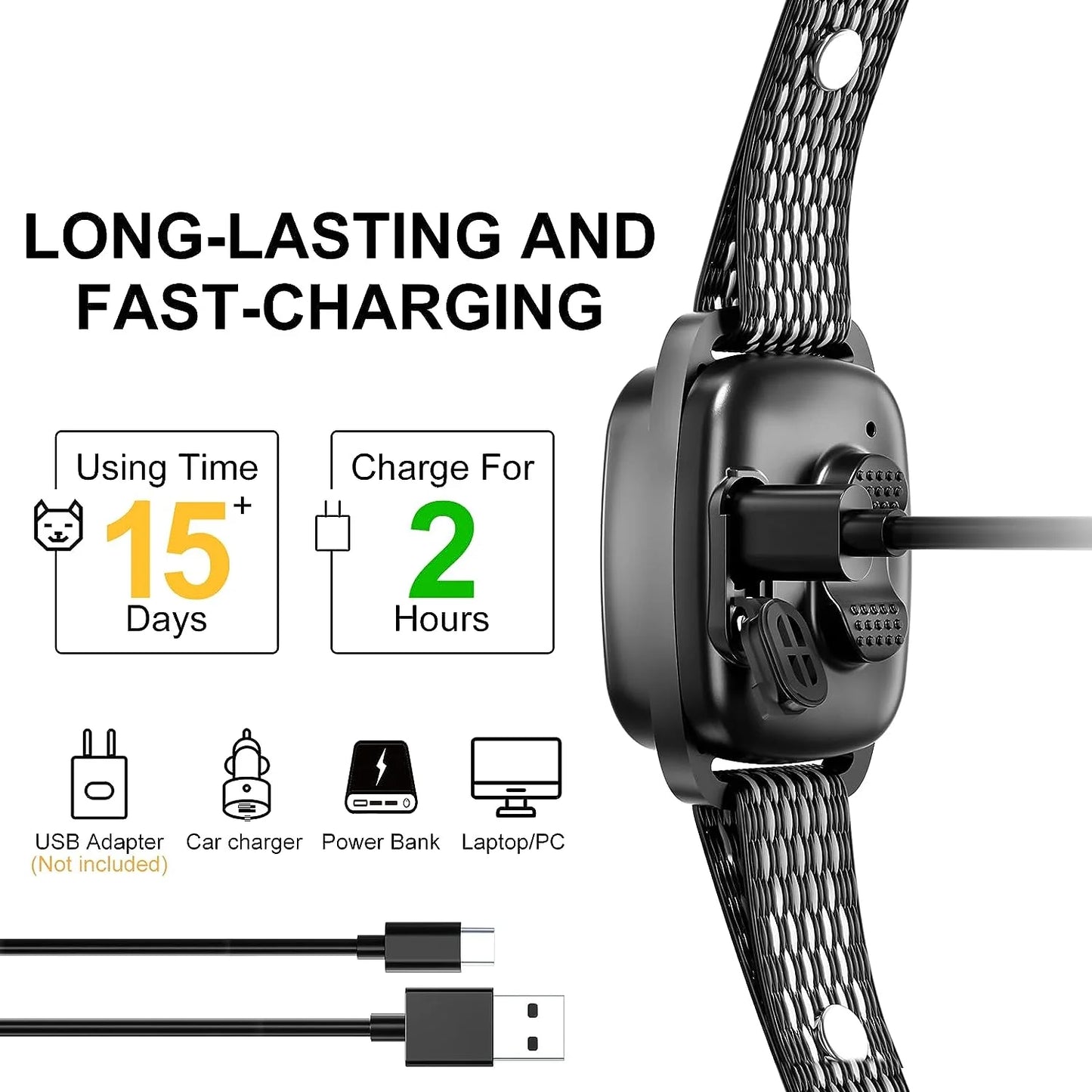 Anti Barking Dog Collar Rechargeable