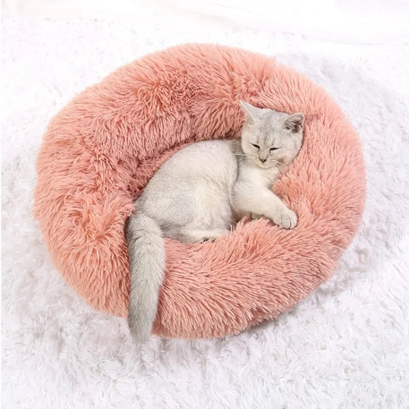 Round Pet Bed for Large Dog - Super Soft