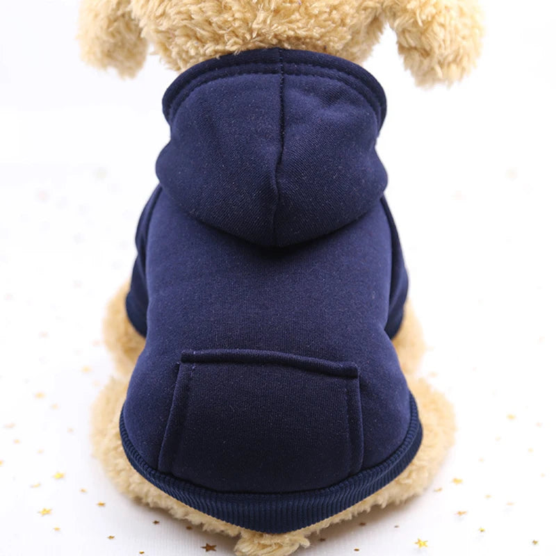 Autumn And Winter Hooded Sweater Pet Clothes