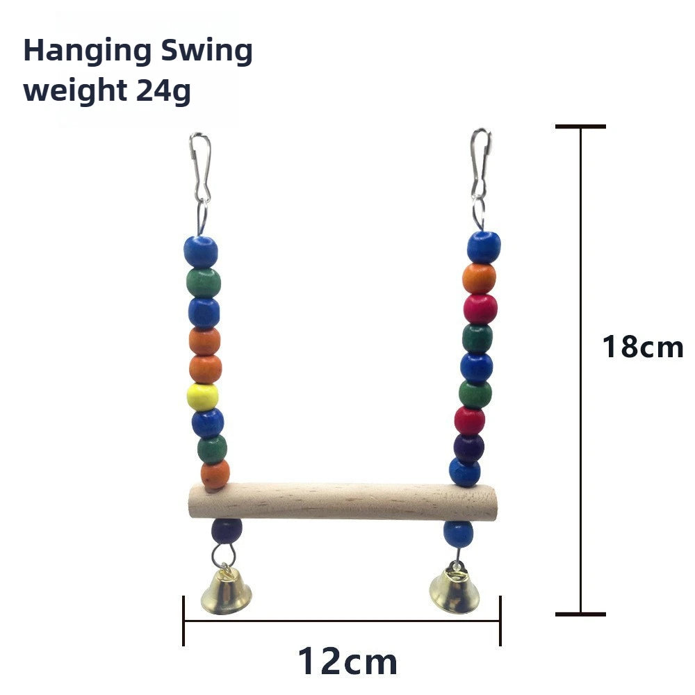 Bird Toy Set – Training Toys & Cage Accessories for Small Parrots