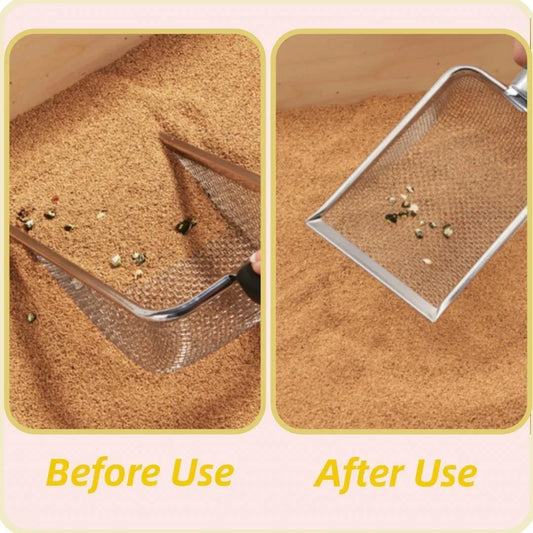 Stainless Steel Cat Litter Scoop – Durable & Rust-Resistant Tool