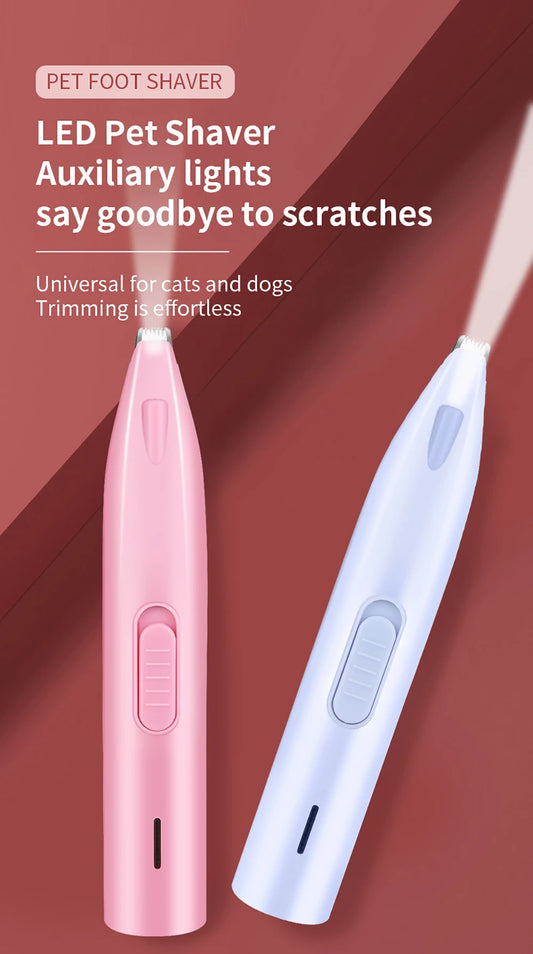 Rechargeable Pet Grooming Trimmer – Precision Cutting for Small Areas