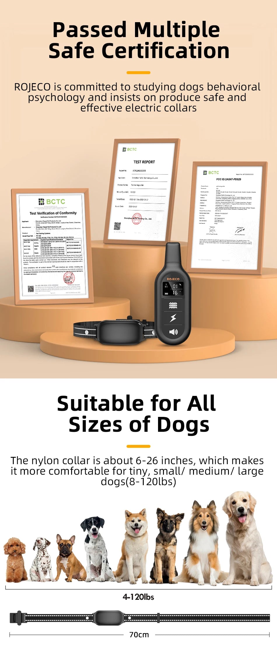 Electric Dog Training Collar