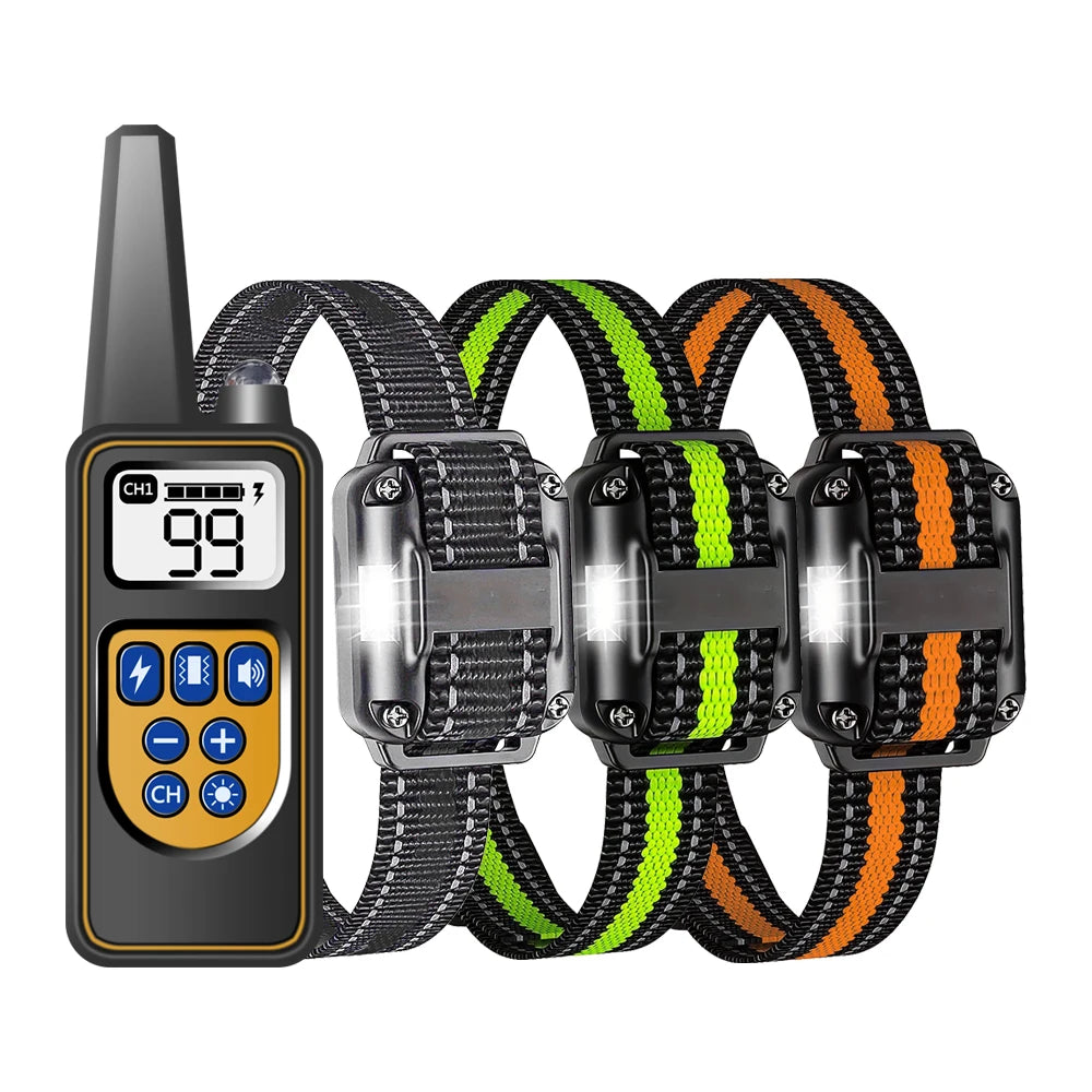 Dog Training Collar with Remote, IP67 Waterproof