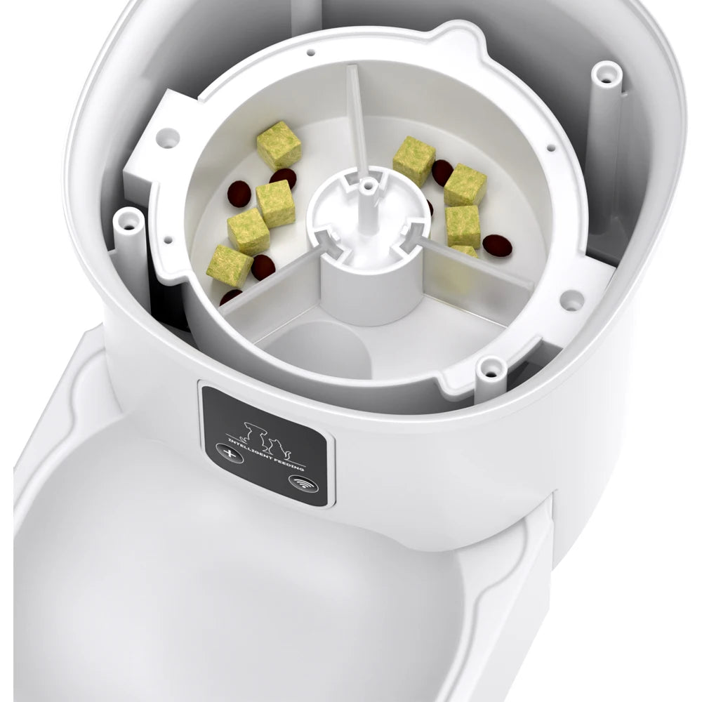 4L WIFI Button Automatic Pet Feeder