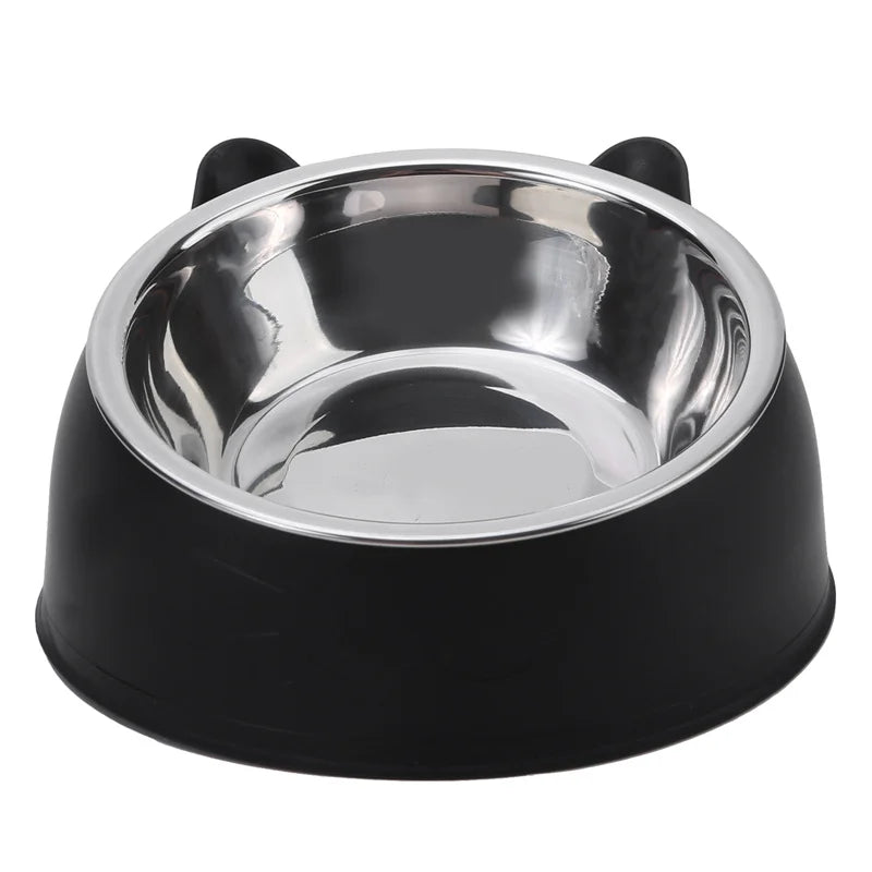 1pc Cat Stainless Steel Bowl