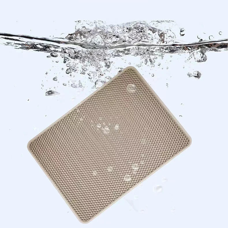 Cat Litter Resistant Waterproof Anti-slip Cat Litter Mat
