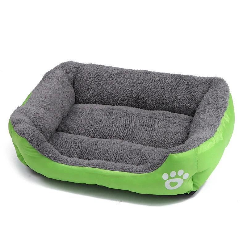 Large Pet Square Plush Washable Mattress