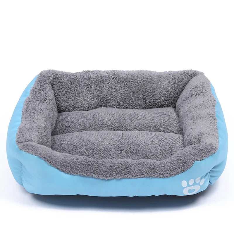 Large Pet Square Plush Washable Mattress