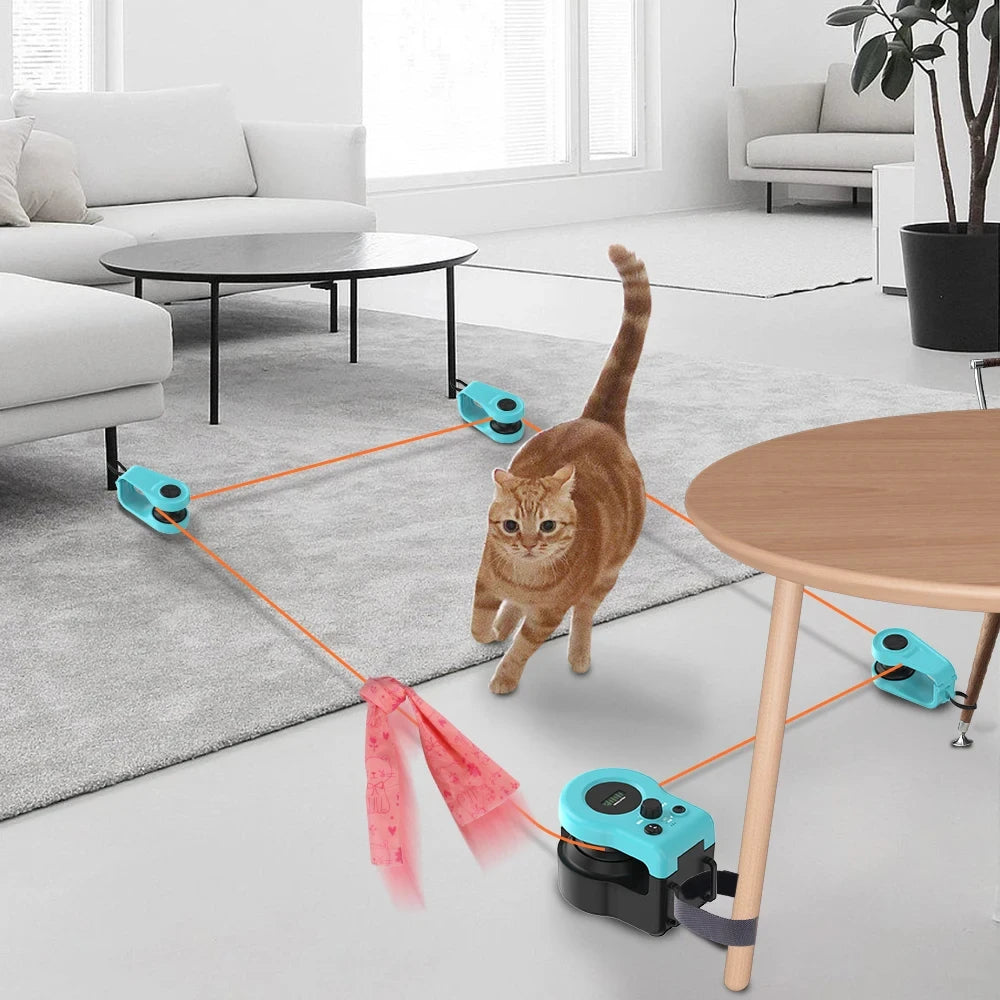 Pet Interactive Adjustable Speed Simulated Hunting Toy