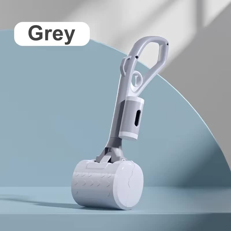 Portable Dog Poop Scooper with Large 9.5cm Opening, Ergonomic Handle, Lightweight 320g Pet Waste Picker for Outdoor Walks