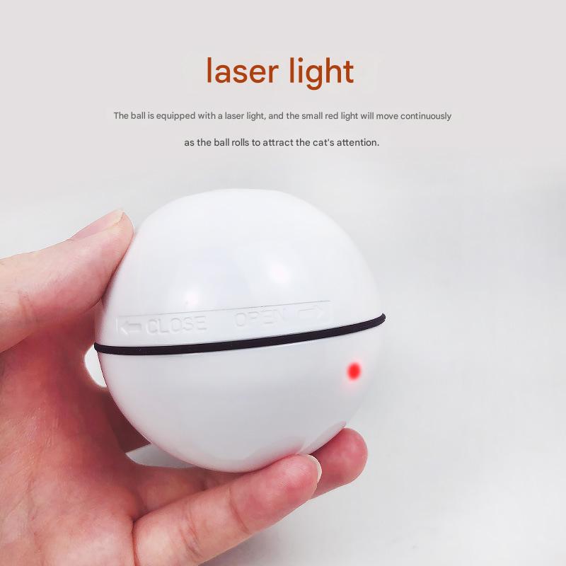 Smart USB Rechargeable Pet Interactive Rolling Ball