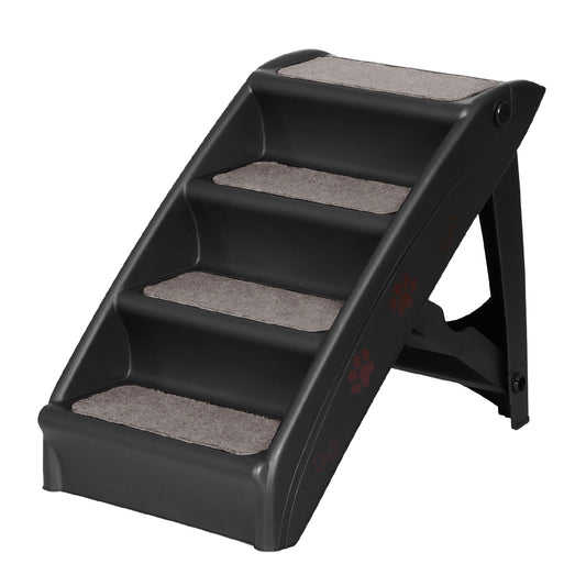 i.Pet Dog Ramp Steps For Bed Sofa Car Pet Stairs Ladder Portable Foldable