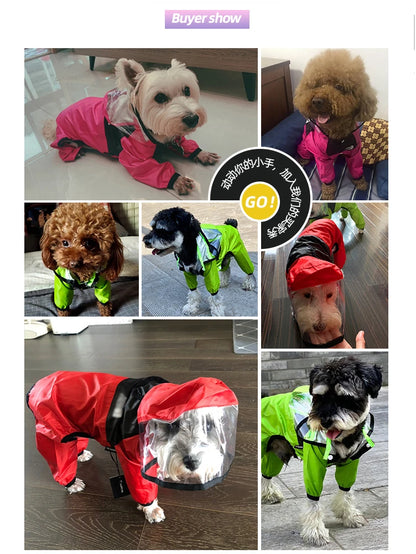 Pet Water Resistant Raincoat