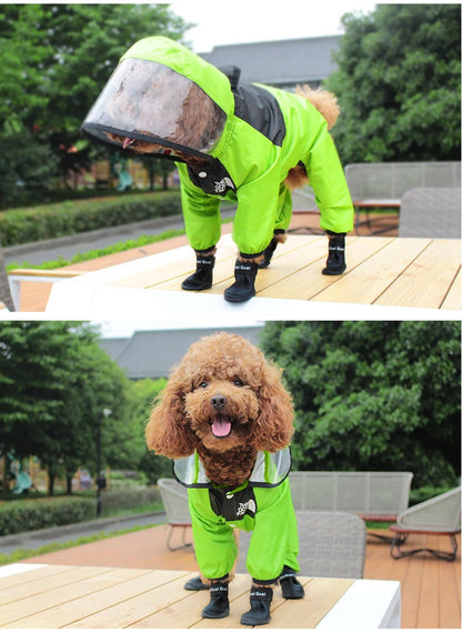 Pet Water Resistant Raincoat