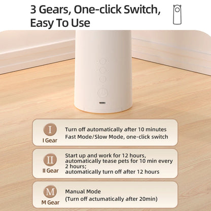 Interactive Smart Teasing Pet LED Laser Indoor Pet Toy