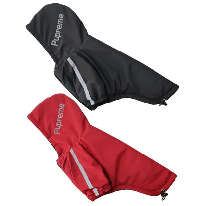 Winter Warm Fleece Waterproof Reflective Pet Clothes For Small to Medium Pet