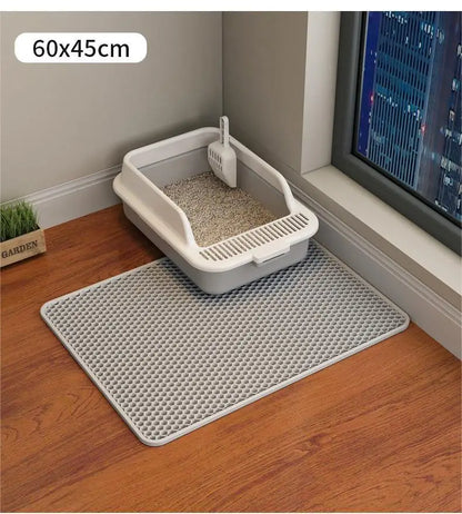 Large size Double Layer Waterproof Cat Litter Mat