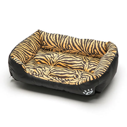 Large Pet Square Plush Washable  Mattress
