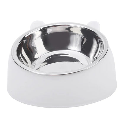 1pc Cat Stainless Steel Bowl