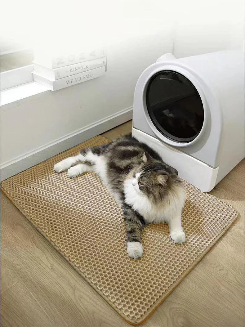 Cat Litter Resistant Waterproof Anti-slip Cat Litter Mat