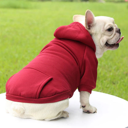Autumn And Winter Hooded Sweater Pet Clothes