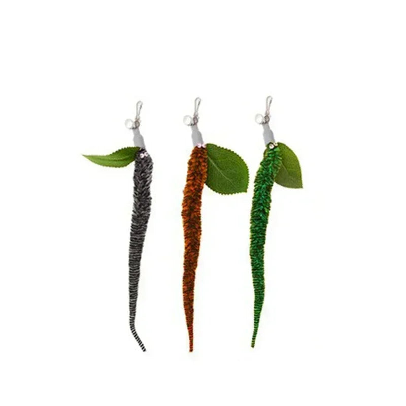 Simulation Bird Cat Toy – Suction Cup Feather Teaser Wand for Play