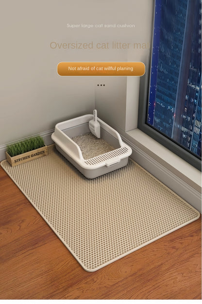 Large size Double Layer Waterproof Cat Litter Mat