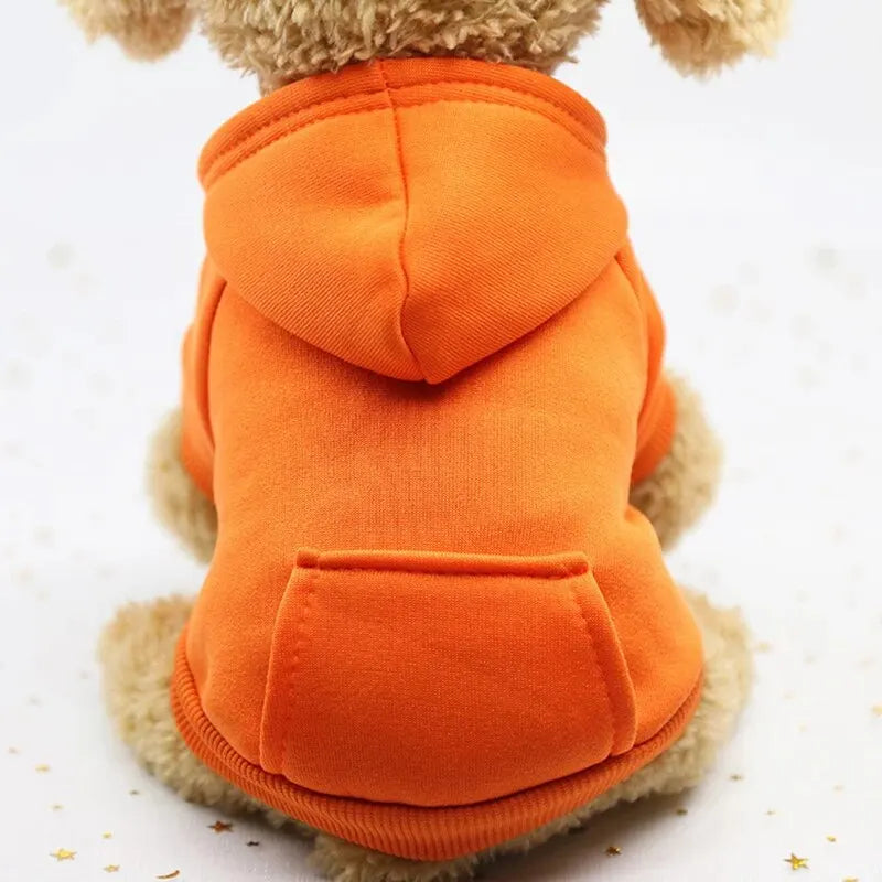 Autumn And Winter Hooded Sweater Pet Clothes