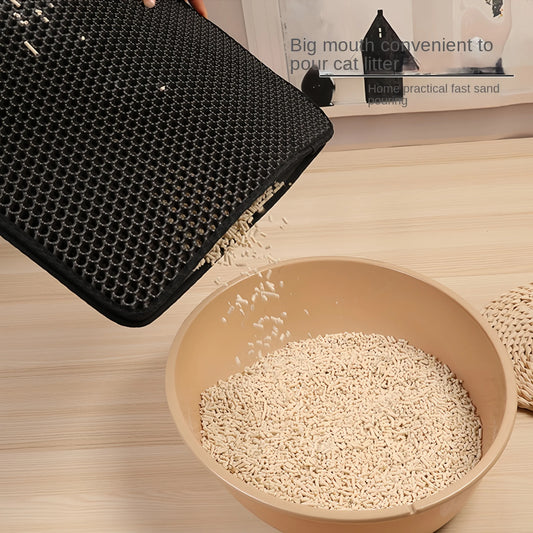 Large size Double Layer Waterproof Cat Litter Mat