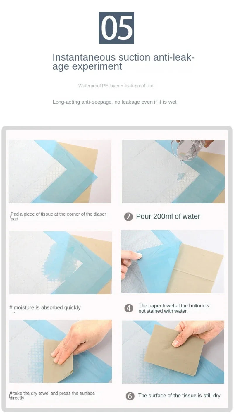 Disposable Puppy Training Pee Pads – Leak-Proof & Quick-Dry Mats