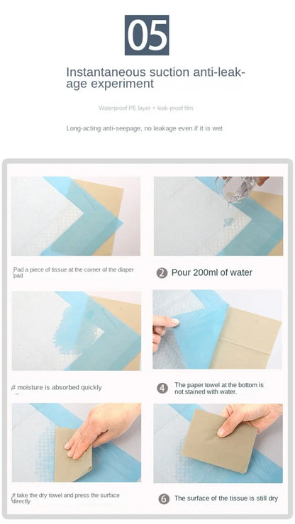 Disposable Puppy Training Pee Pads – Leak-Proof & Quick-Dry Mats