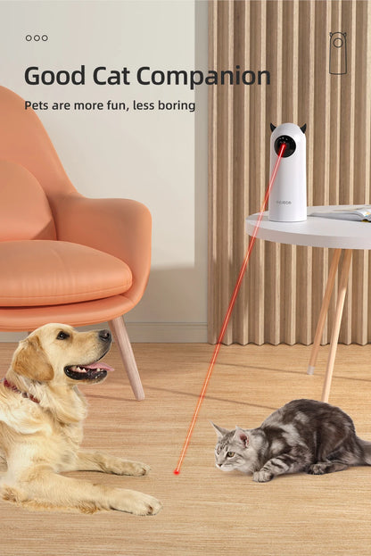 Interactive Smart Teasing Pet LED Laser Indoor Pet Toy