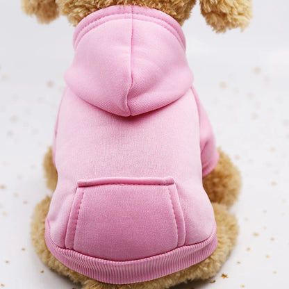 Autumn And Winter Hooded Sweater Pet Clothes