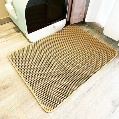 Large size Double Layer Waterproof Cat Litter Mat