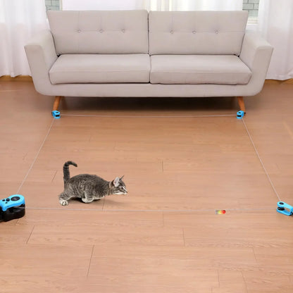 Pet Interactive Adjustable Speed Simulated Hunting Toy