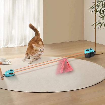 Pet Interactive Adjustable Speed Simulated Hunting Toy
