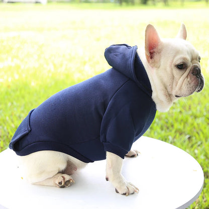 Autumn And Winter Hooded Sweater Pet Clothes