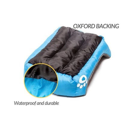 Large Pet Square Plush Washable  Mattress