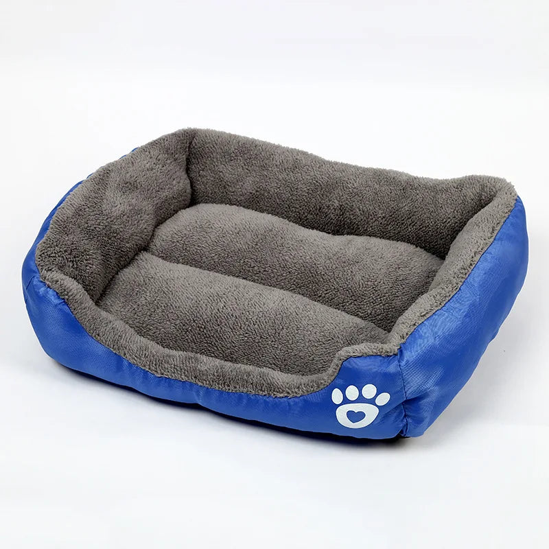 Large Pet Square Plush Washable  Mattress
