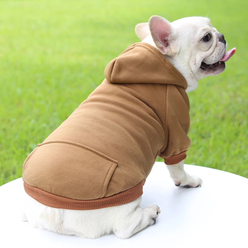 Autumn And Winter Hooded Sweater Pet Clothes