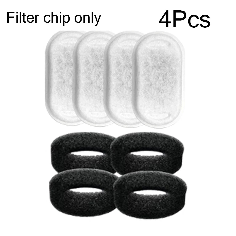 Replacement Filters for Pet Water Fountain Stainless Steel Dispenser Feeders