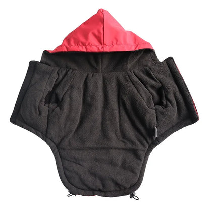 Winter Warm Fleece Waterproof Reflective Pet Clothes For Small to Medium Pet