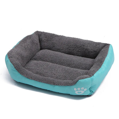 Large Pet Square Plush Washable  Mattress